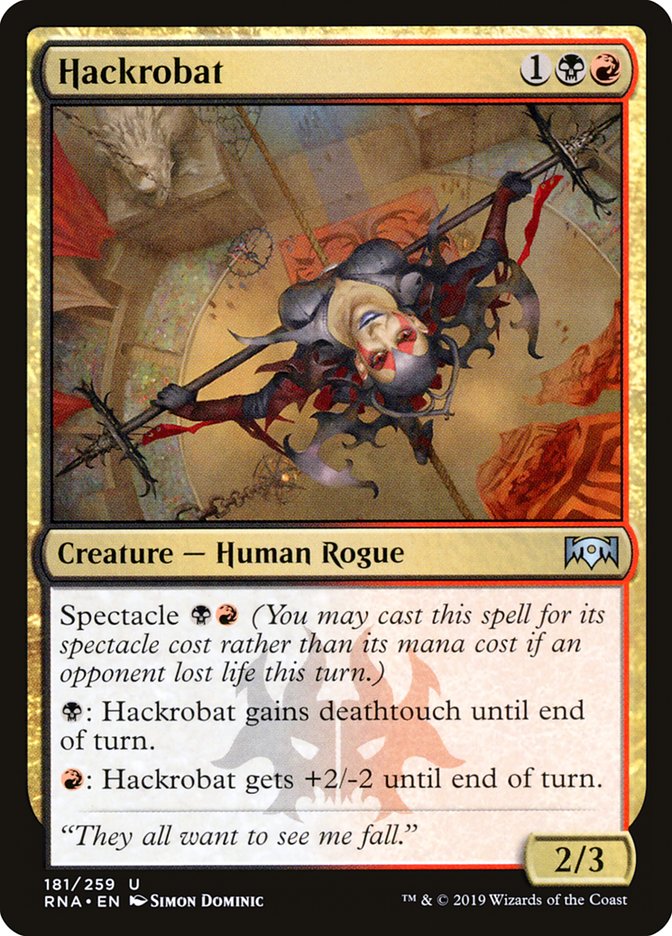 Hackrobat [Ravnica Allegiance] (RNA 181)