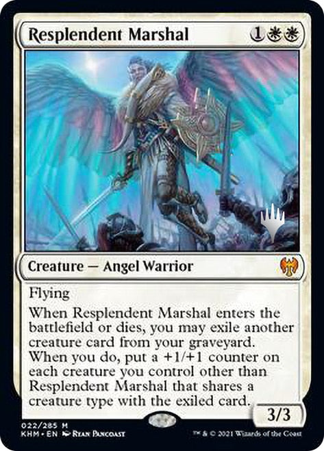 Resplendent Marshal [Kaldheim Promo Pack] (PKHM 22)