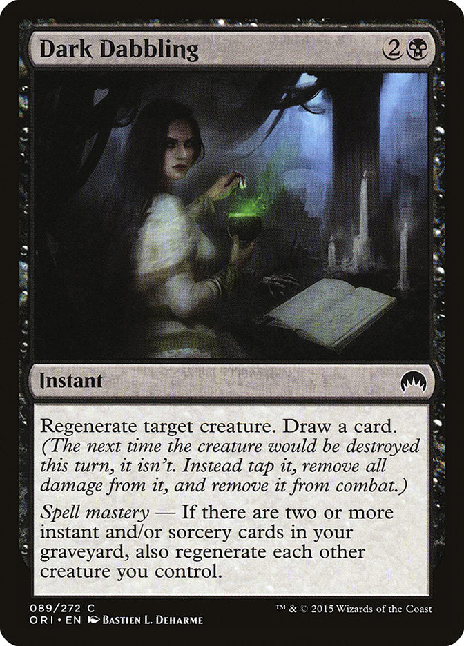 Dark Dabbling [Magic Origins] (ORI 89)