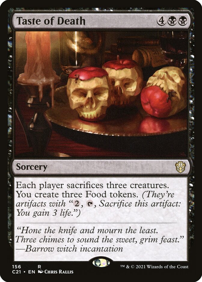 Taste of Death [Commander 2021] (C21 156)