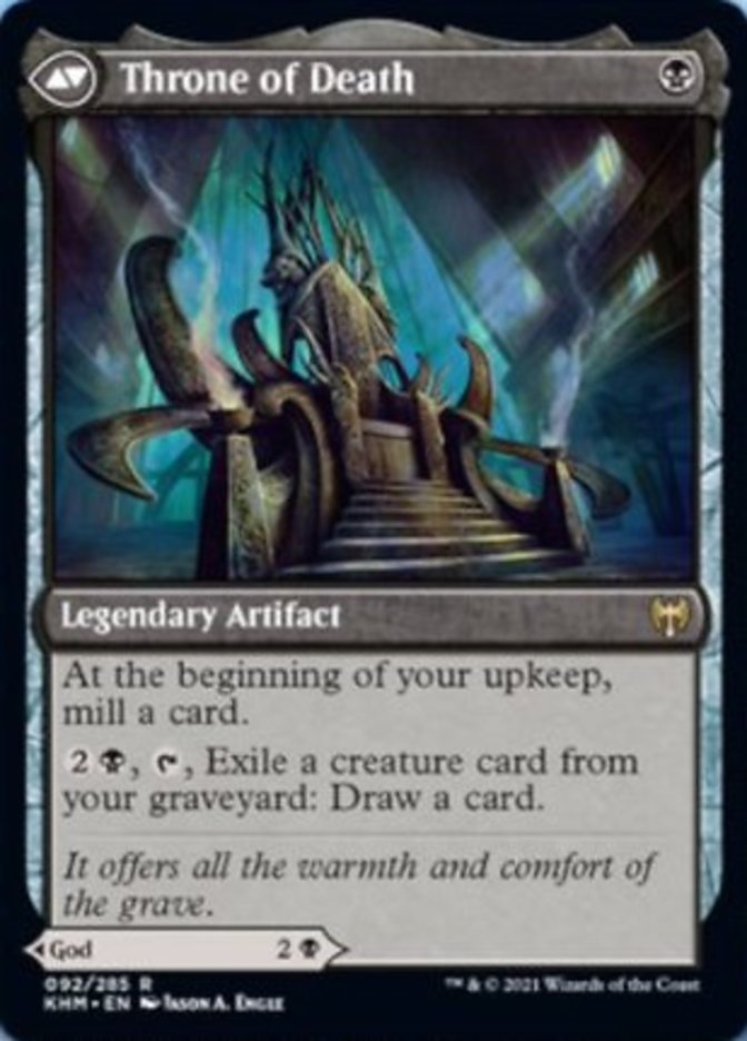 Egon, God of Death // Throne of Death [Kaldheim] (KHM 92)