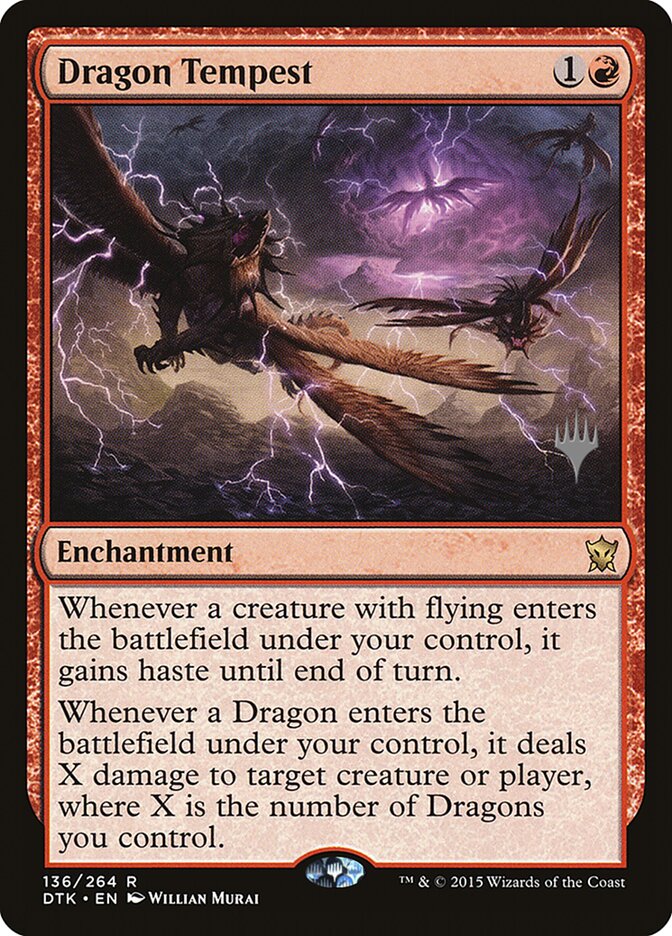 Dragon Tempest [Dragons of Tarkir Promos] (PDTK 136P)