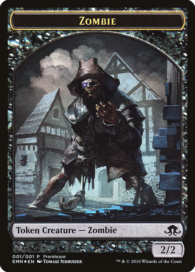 Zombie // Zombie  [Eldritch Moon Prerelease Promos] (PEMN 1Z)