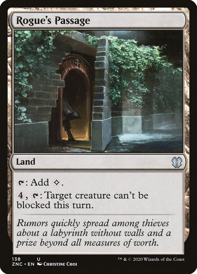 Rogue's Passage [Zendikar Rising Commander] (ZNC 138)