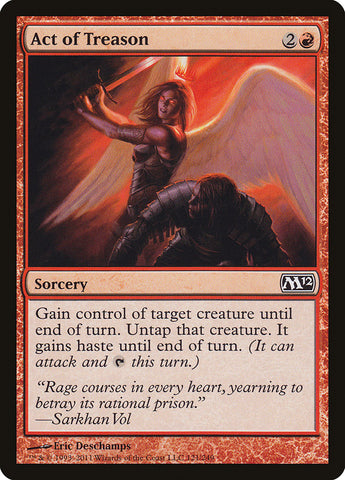Act of Treason [Magic 2012] (M12 121)