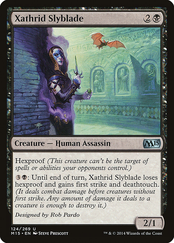 Xathrid Slyblade [Magic 2015] (M15 124)