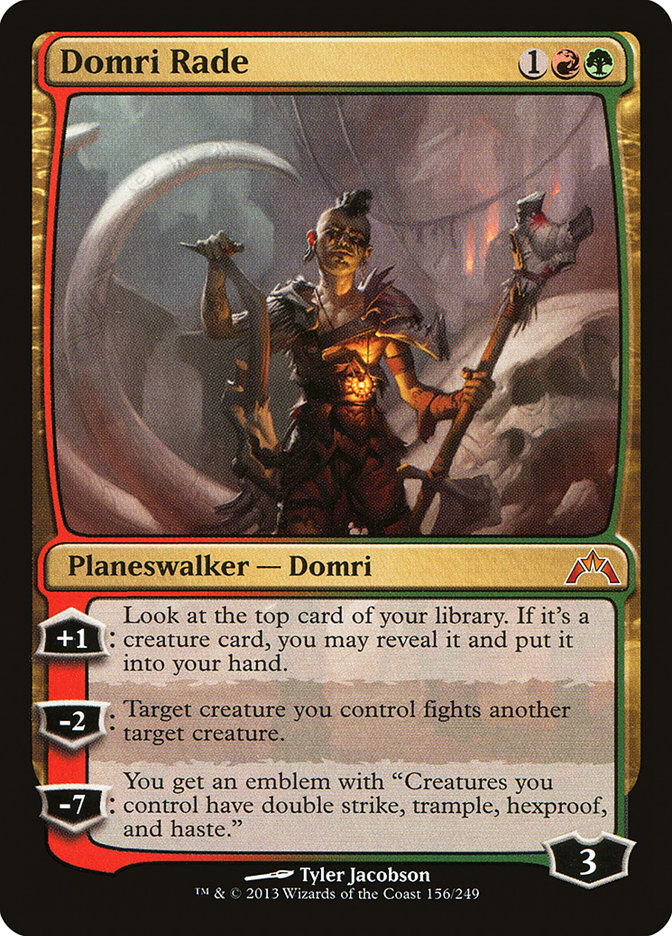Domri Rade [Gatecrash] (GTC 156)