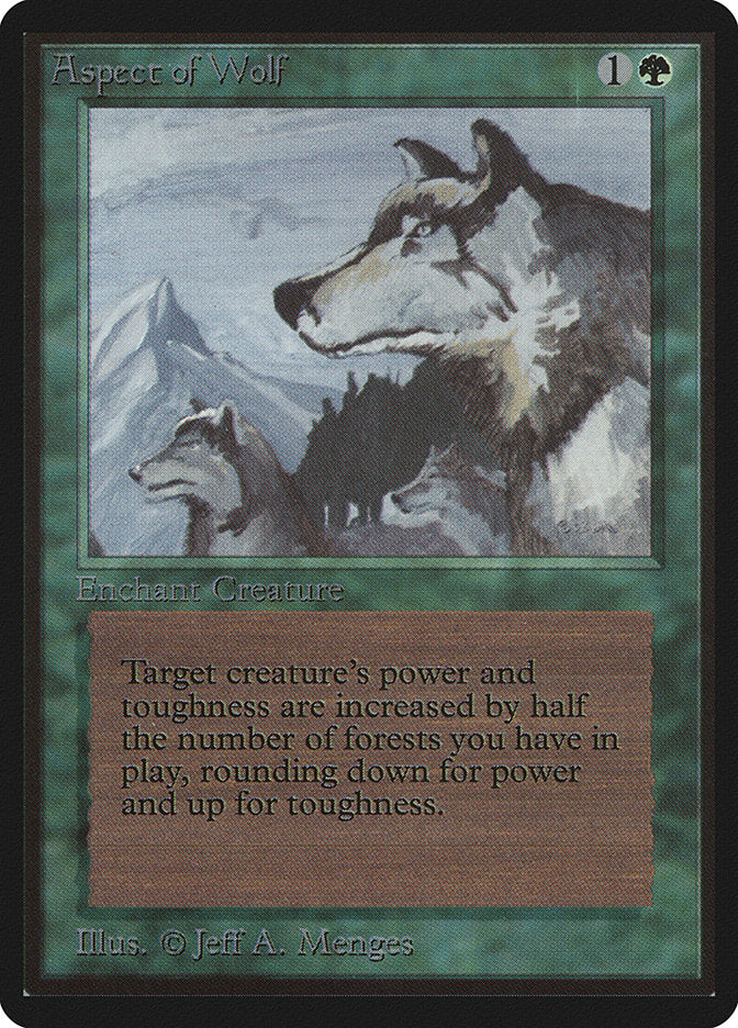 Aspect of Wolf [Limited Edition Beta] (LEB 185)