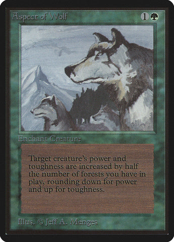 Aspect of Wolf [Limited Edition Beta] (LEB 185)