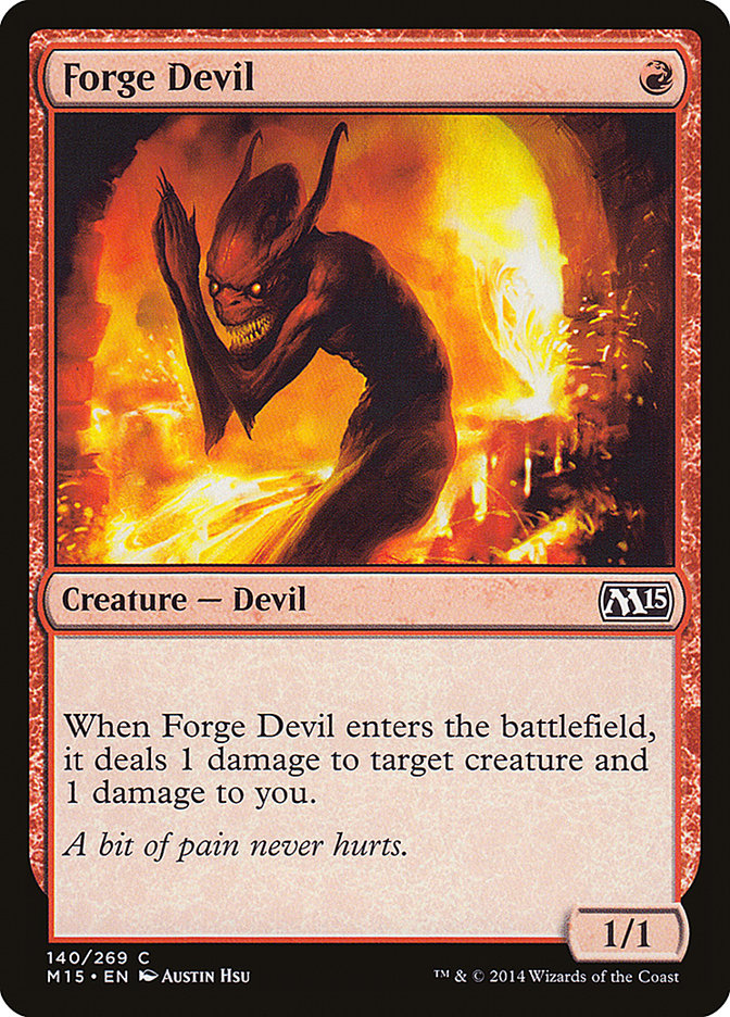 Forge Devil [Magic 2015] (M15 140)