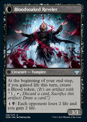 Restless Bloodseeker // Bloodsoaked Reveler [Innistrad: Crimson Vow] (VOW 128)