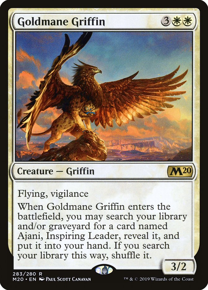 Goldmane Griffin [Core Set 2020] (M20 283)