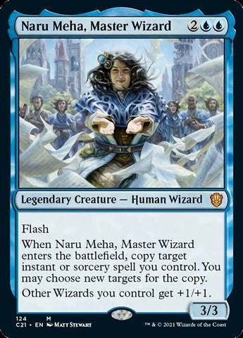 Naru Meha, Master Wizard [Commander 2021] (C21 124)