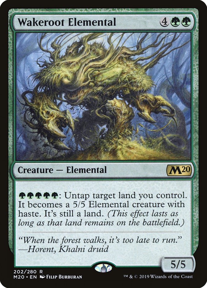 Wakeroot Elemental [Core Set 2020] (M20 202)