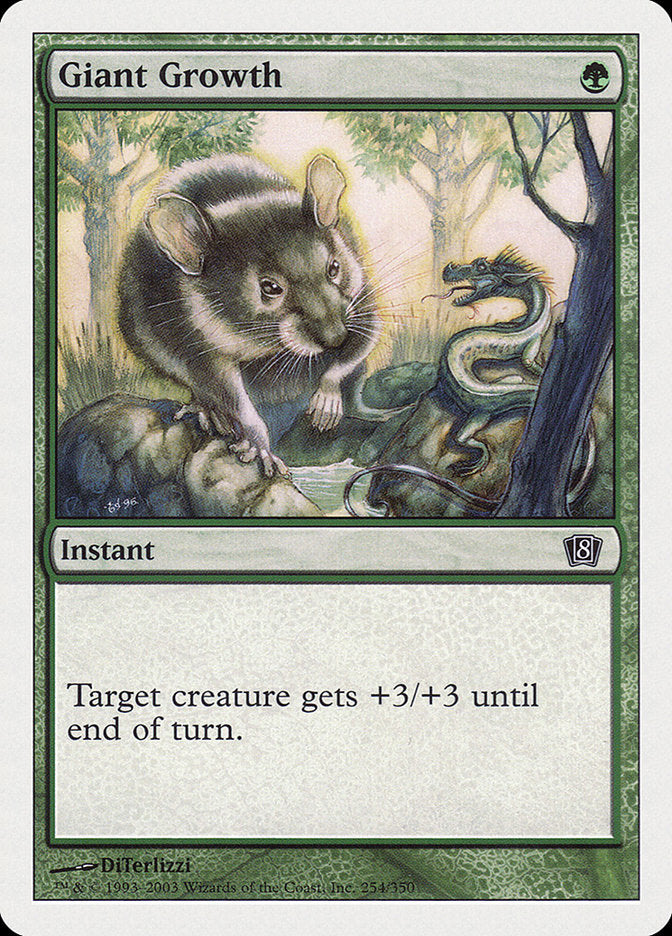 Giant Growth [Eighth Edition] (8ED 254)