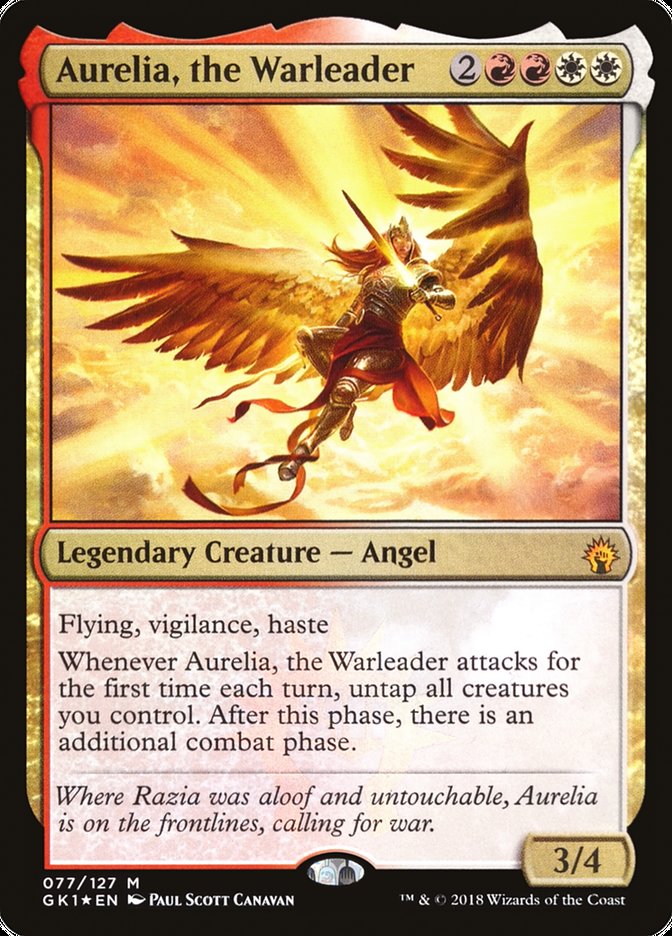 Aurelia, the Warleader [GRN Guild Kit] (GK1 77)