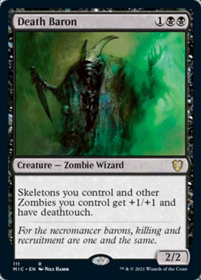 Death Baron [Innistrad: Midnight Hunt Commander] (MIC 111)
