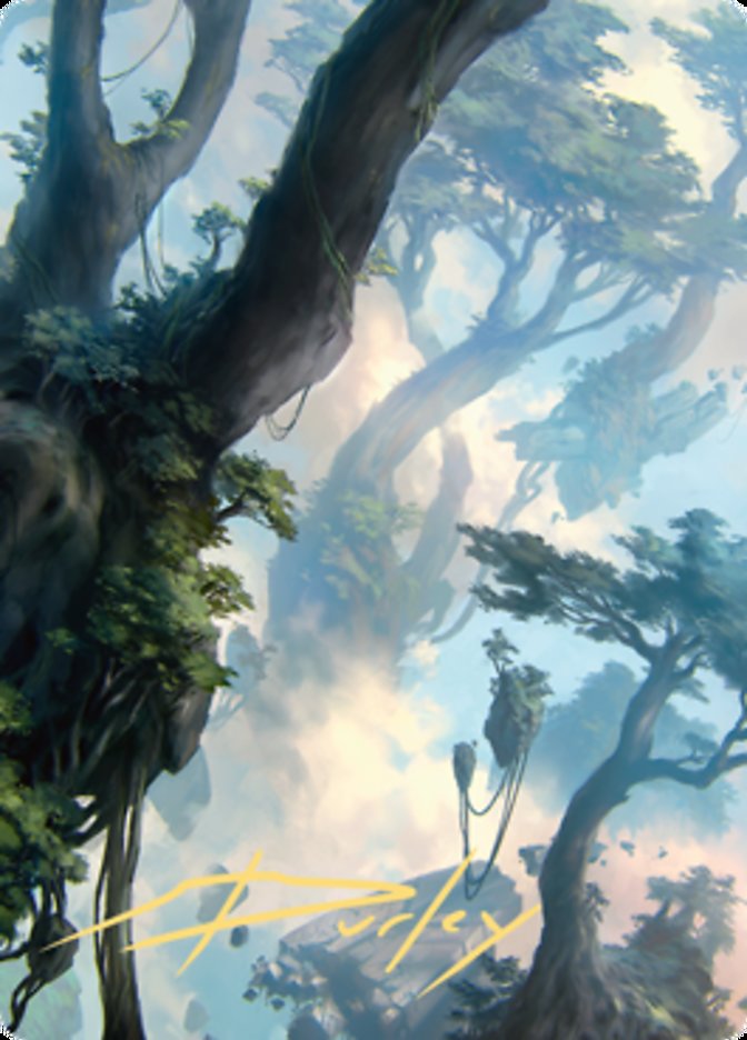 Forest 1 // Forest 1 (Art Series) [Zendikar Rising Art Series] (AZNR 19)