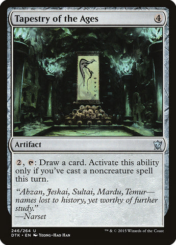 Tapestry of the Ages [Dragons of Tarkir] (DTK 246)