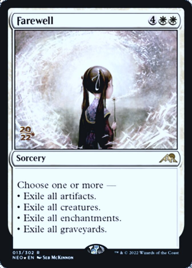 Farewell [Kamigawa: Neon Dynasty Prerelease Promos] (PNEO 13)