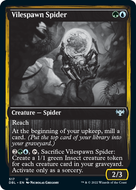 Vilespawn Spider [Innistrad: Double Feature] (DBL 517)