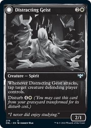 Distracting Geist // Clever Distraction [Innistrad: Double Feature] (DBL 276)