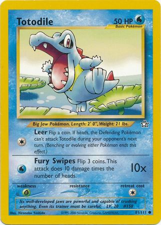 Totodile (81/111) [Neo Genesis]