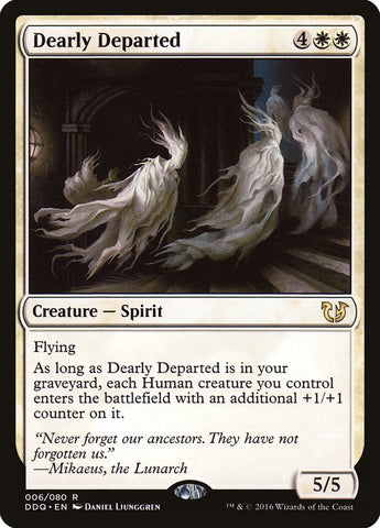 Dearly Departed [Duel Decks: Blessed vs. Cursed] (DDQ 6)