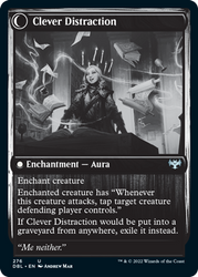 Distracting Geist // Clever Distraction [Innistrad: Double Feature] (DBL 276)