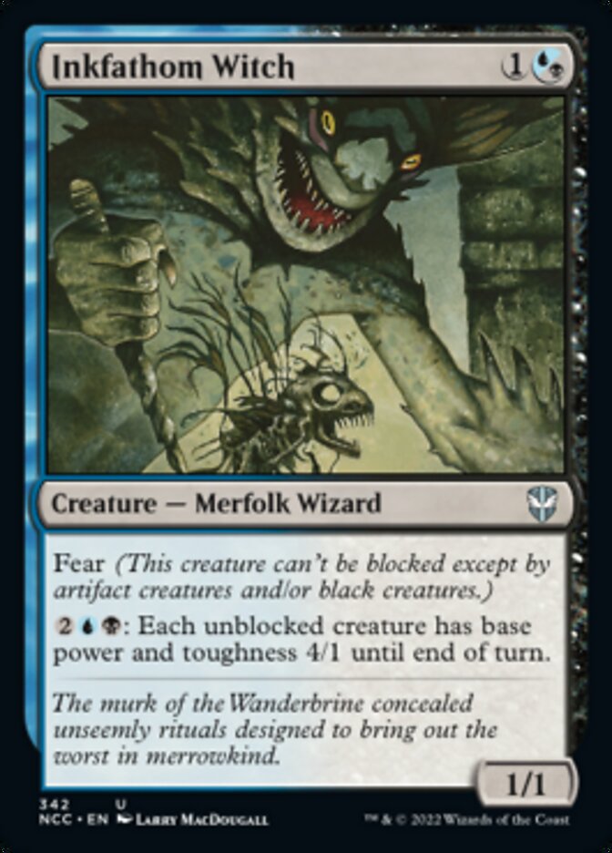 Inkfathom Witch [Streets of New Capenna Commander] (NCC 342)