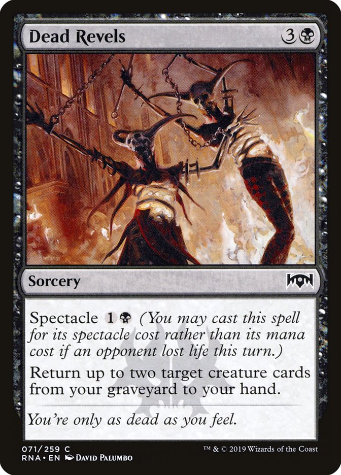Dead Revels [Ravnica Allegiance] (RNA 71)