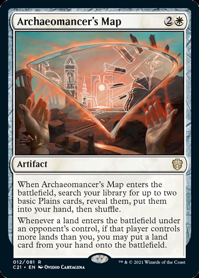 Archaeomancer's Map [Commander 2021] (C21 12)