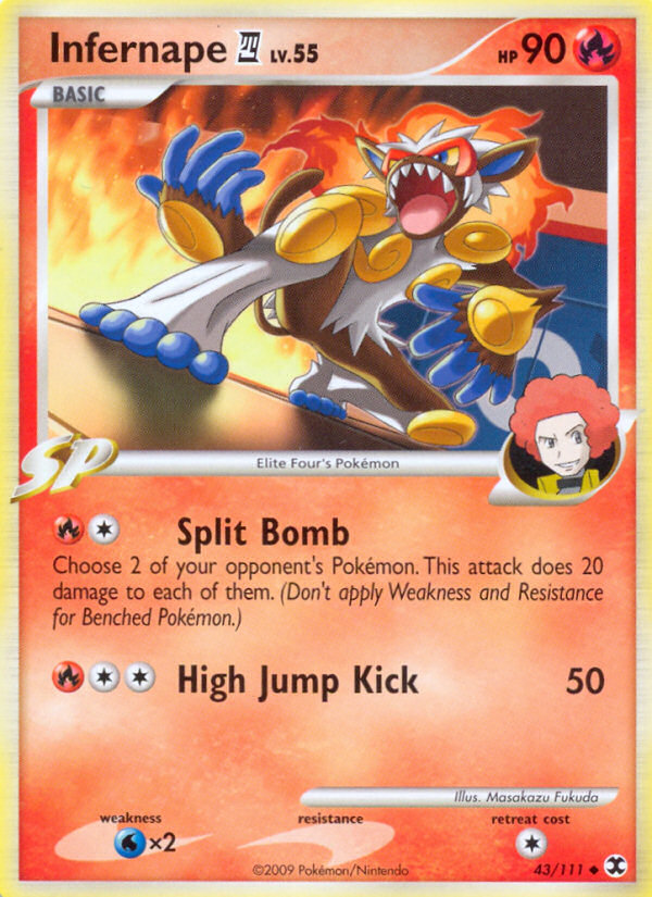 Infernape 4 (43/111) [Rising Rivals]