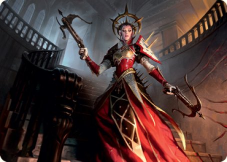 Bloodthirsty Adversary Art Card [Innistrad: Midnight Hunt Art Series] (AMID 41)