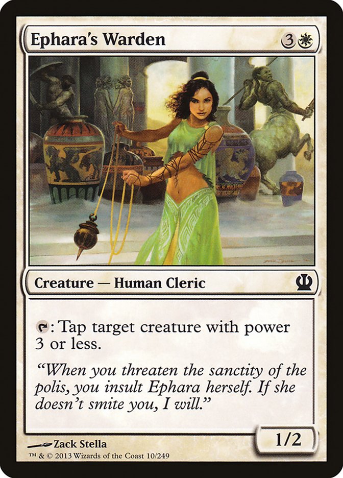 Ephara's Warden [Theros] (THS 10)