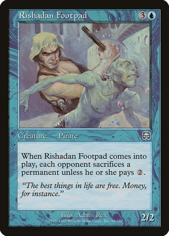 Rishadan Footpad [Mercadian Masques] (MMQ 94)