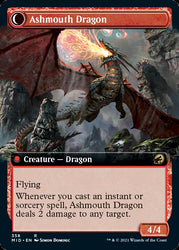 Smoldering Egg // Ashmouth Dragon (Extended) [Innistrad: Midnight Hunt] (MID 358)