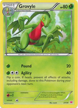 Grovyle (27/30) [XY: Trainer Kit - Latias & Latios]