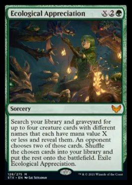 Ecological Appreciation [Strixhaven: School of Mages] (STX 128)