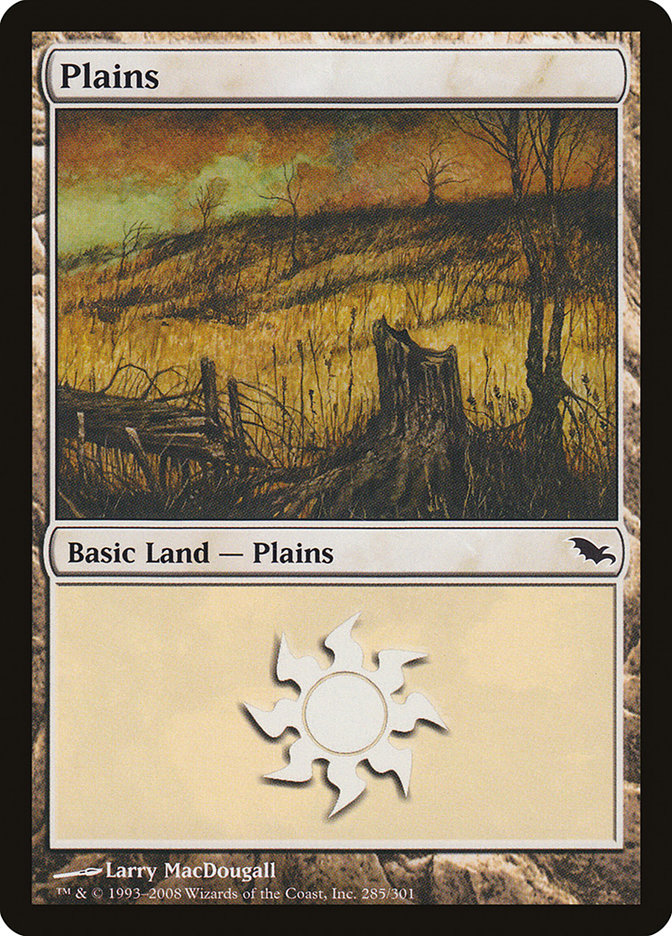 Plains (#285) [Shadowmoor] (SHM 285)