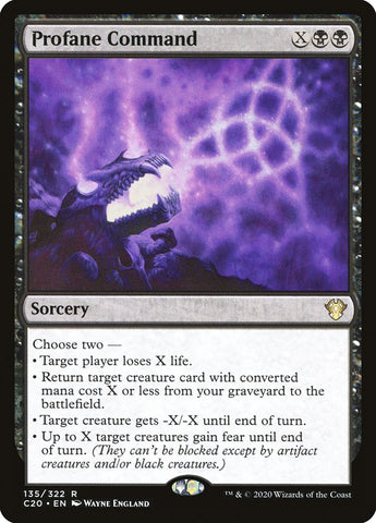Profane Command [Commander 2020] (C20 135)