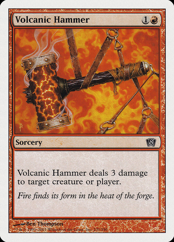Volcanic Hammer [Eighth Edition] (8ED 231)