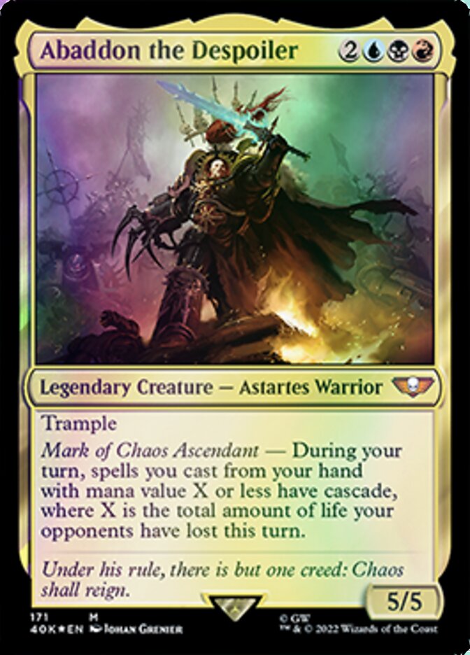 Abaddon the Despoiler [Universes Beyond: Warhammer 40,000]