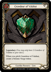 Grandeur of Valahai [EVR000] 1st Edition Cold Foil