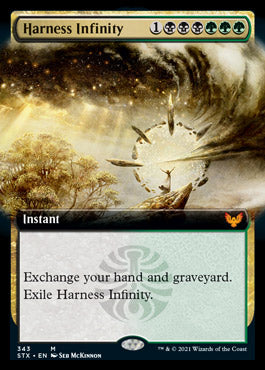 Harness Infinity (Extended) [Strixhaven: School of Mages] (STX 343)