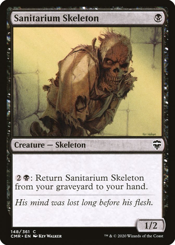 Sanitarium Skeleton [Commander Legends] (CMR 148)
