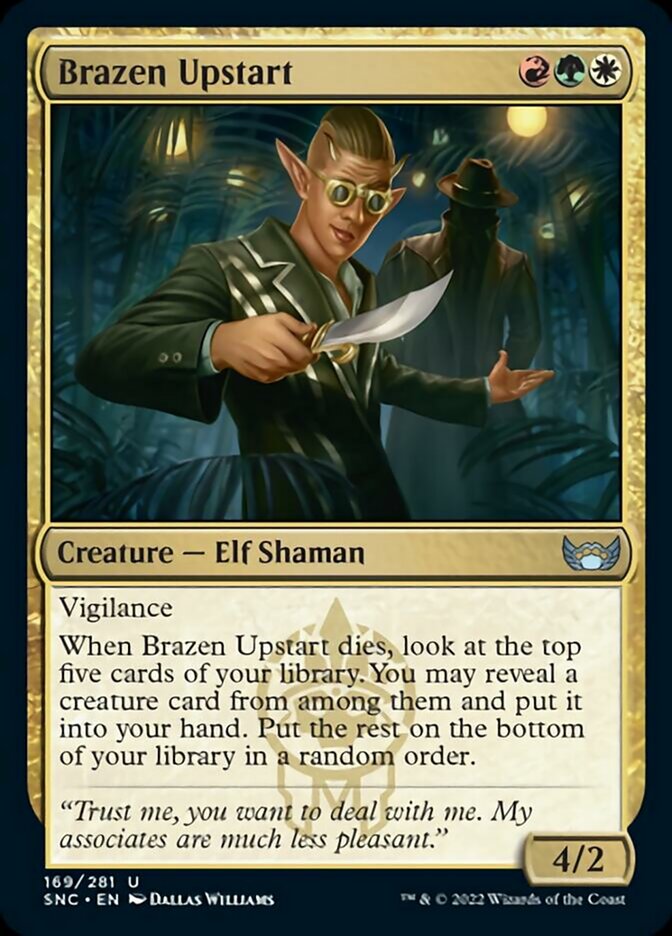 Brazen Upstart [Streets of New Capenna] (SNC 169)