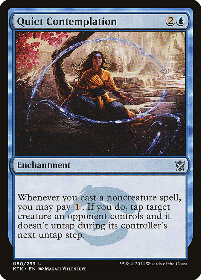 Quiet Contemplation [Khans of Tarkir] (KTK 50)