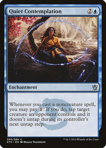 Quiet Contemplation [Khans of Tarkir] (KTK 50)