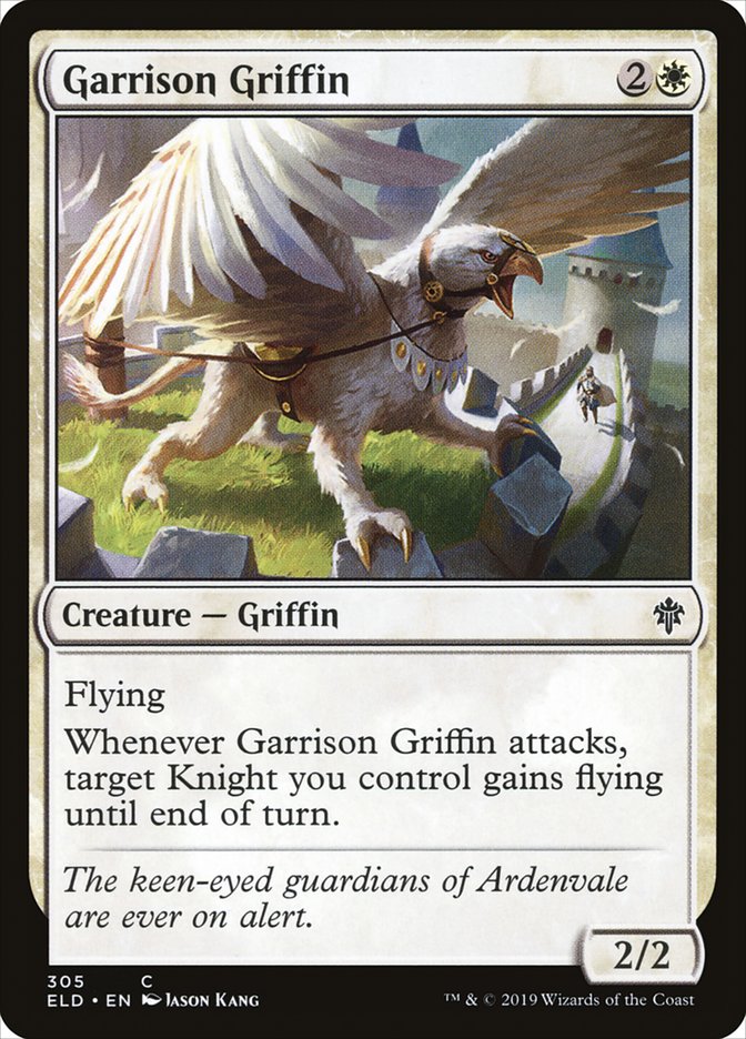Garrison Griffin [Throne of Eldraine] (ELD 305)